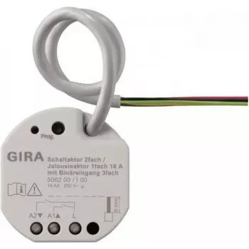 GIRA 506200 KNX Secure jungiklio/žaliuzių pavara 2f/1f 16 A UP