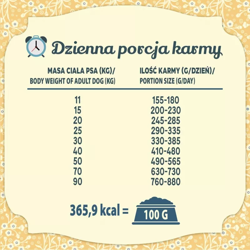 FOLK Vidutinių ir didelių veislių kašubiška žuvies specialybė su obuoliais, petražolėmis ir mėtomis – sausas šunų ėdalas – 12 kg