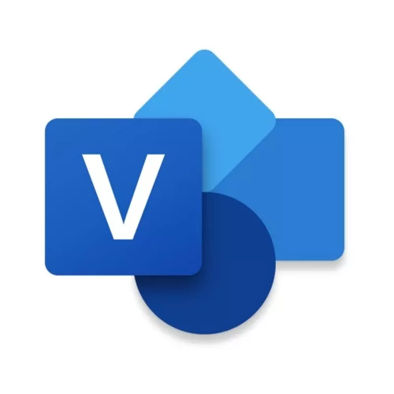Microsoft Visio Standard 2021 Visomis Kalbomis Eurozonai ESD Parsisiuntimas