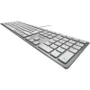 CHERRY KC 6000 SLIM FOR MAC klaviatura, laidas, USB, QWERTZ, vokiškas išdėstymas, sidabrinė