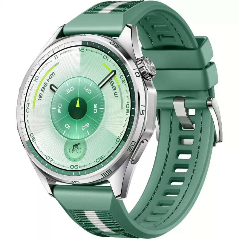 Huawei WATCH GT6 3,73 cm (1,47 colio) AMOLED 46 mm Skaitmeninis 466 x 466 pikselių Lietimui jautrus ekranas Nerūdijantis plienas GPS (palydovas)