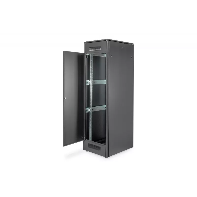 Laisvai pastatomas stovas Digitus DN-19 42U-6/8-B-1, 42U, 600x800 mm, juodas