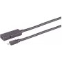 USB-C laidas S/CONN 13-49055 USB 3.2 Gen 2 5 m juodas