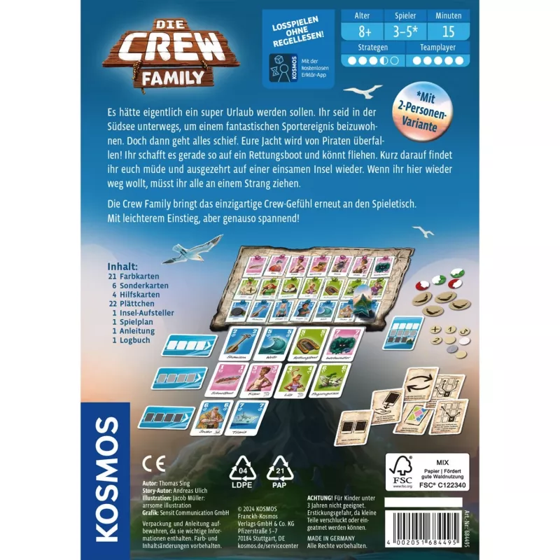 Kosmos 68449 Stalo žaidimas Kelionės/Nuotykiai