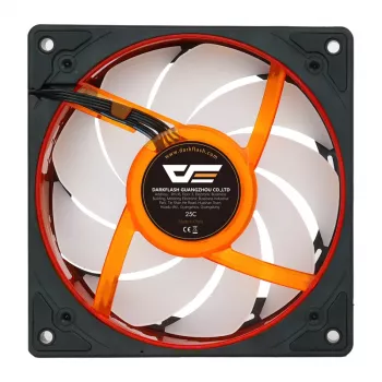 Darkflash DE8 120 mm ventiliatorius (juodas)