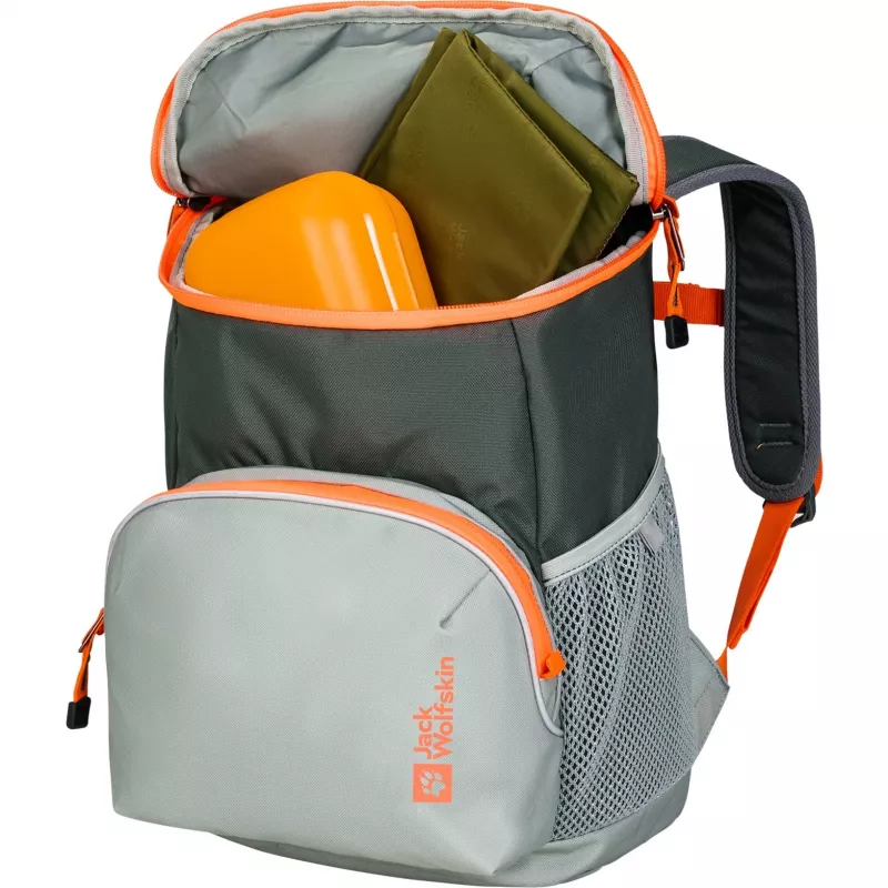 Kuprinė Jack Wolfskin Erlebnis Pack – Žalia/Oranžinė, 11 L