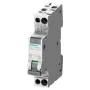 Siemens RCBO, 10A srovė, 1P+N poliai, 30mA jautrumas, A tipas, SENTRON serija
