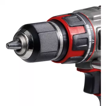 Einhell TP-CD 18/80 Li BL-Solo akumuliatorinis gręžtuvas be akumuliatoriaus ir įkroviklio, 1,41 kg, juodos ir raudonos spalvos