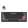 Belaidė klaviatūra Keychron V4 RGB/CARBON Black V4-B3