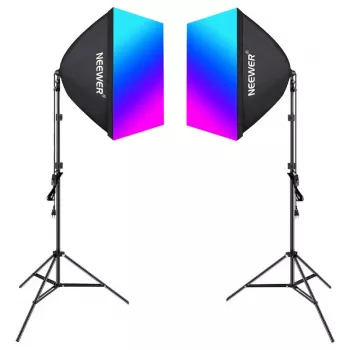 Neewer NK800 profesionalus RGB LED apšvietimo rinkinys 60 cm (B0CF55TW5J)