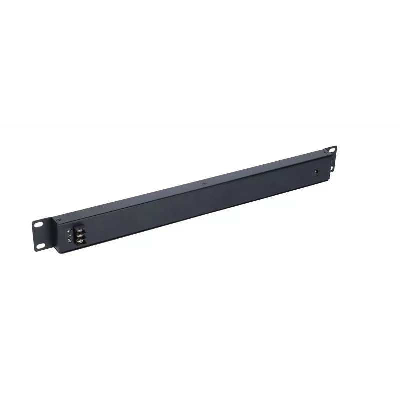 Extralink PoE injektorius 16 prievadų 16x 100Mb/s RJ45, montuojamas į stelažą