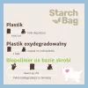 STARCH BAG - Šunų išmatų maišeliai - 1 x 15 vnt