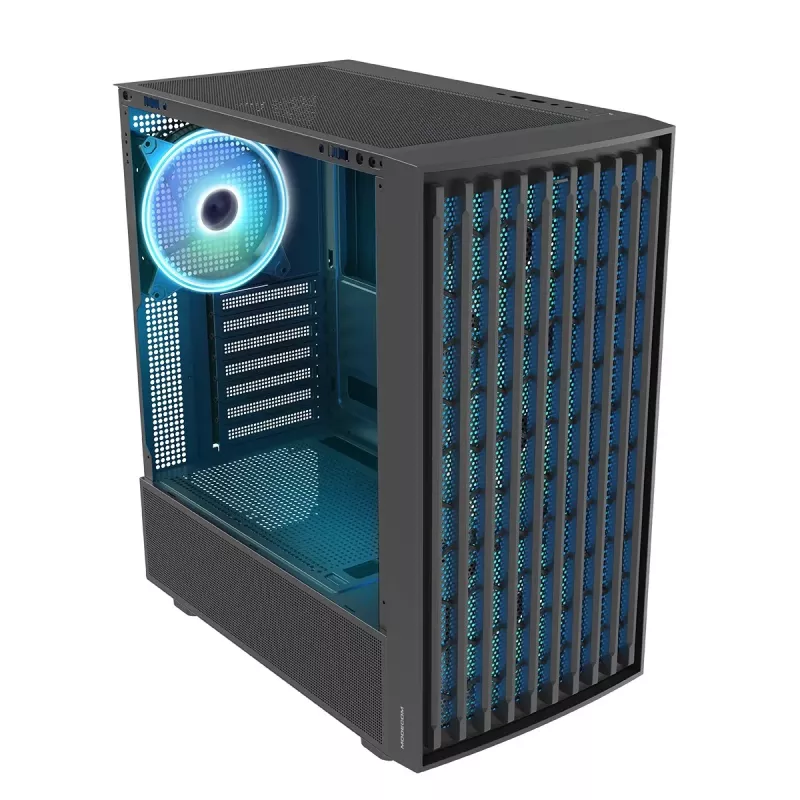 Korpusas MODECOM BREEZE ARGB Flow MIDI USB 3.0 x 2 CYPE-C