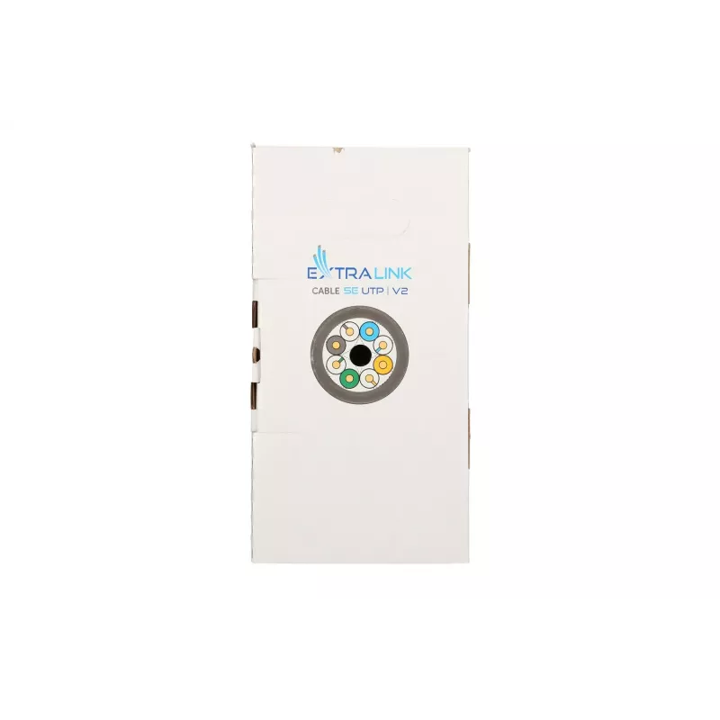Extralink vytos poros kabelis CAT5E UTP (U/UTP) V2 vidaus 305M