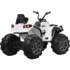 Vaikiškas keturratis Ride-on Protector Quad, baltas, 12 V
