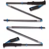 Trekking lazdos Distance Z, Fitness Device Grey, 1 pora, 130 cm