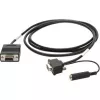 Motorola 25-13227-03R serijinis kabelis juodas 1,83 m DB9