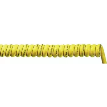 LappKabel spiralinis kabelis OLFLEX® SPIRAL 540 P 600 mm / 2000 mm 2 x 1 mm² geltonas 73220124 1 vnt.