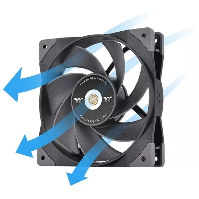 Thermaltake SWAFAN GT12 120mm korpuso ventiliatorius – juodas