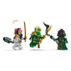 LEGO konstruktorius NINJAGO 71842 Rontu Meistras Drakonas — 381 detalė, 4 minifigūrėlės, modelio aukštis 130 mm