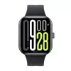 Išmanusis laikrodis Xiaomi Watch 5 stačiakampis 2,07 colio AMOLED ekranas, juodas korpusas, juoda TPU juosta, 47,5 mm, 5 ATM