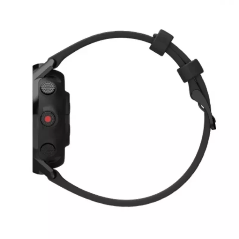Polar Grit X Pro Titanium sportinis laikrodis su perforuotu odiniu dirželiu, pilkas, M/L