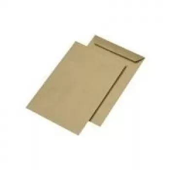 Pašto vokai MAILmedia C4 38106/7 rudi perdirbto popieriaus 110 g/m²
