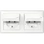 GIRA 415803 SCHUKO kištukinis lizdas su rėmeliu, IP44