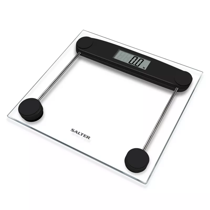 Svarstyklės Salter 9208 BK3R Compact Glass Electronic