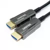 Unitek C11092ASL01 HDMI optinis kabelis 4K 60Hz (HDMI 2.0, 20 m, kištukas–kištukas, juodas)