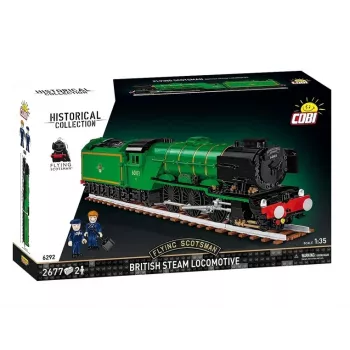 Cobi Statybiniai Blokeliai Traukinys Flying Scotsman modelis COBI-6292 1:48 mastelis, konstravimo rinkinys