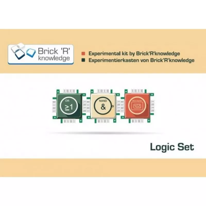 Pradinis rinkinys ALLNET ALL-BRICK-0630 Įvairiaspalvis suderinamumas Brick’R’knowledge