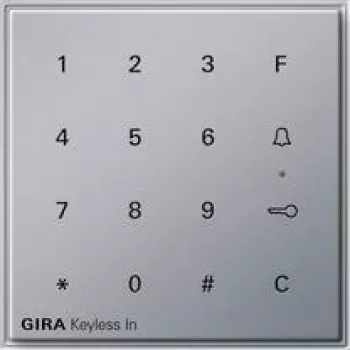 Priedas Gira 260565, aliuminio spalva, IP44 apsauga