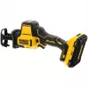 DeWALT DCS369NT-XJ pjūklas stūmoklinis 2800 smūgių/min Juodas, Geltonas