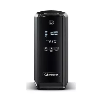 Nepertraukiamo maitinimo šaltinis CyberPower CP900EIPFCLCD, linijinis-interaktyvus, 0.9 kVA, 540 W, 6 kištukinių lizdų