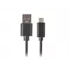 USB 2.0 kabelis LANBERG CA-USBO-10CU-0005-BK — USB A į USB C, 0,5 m, juodas