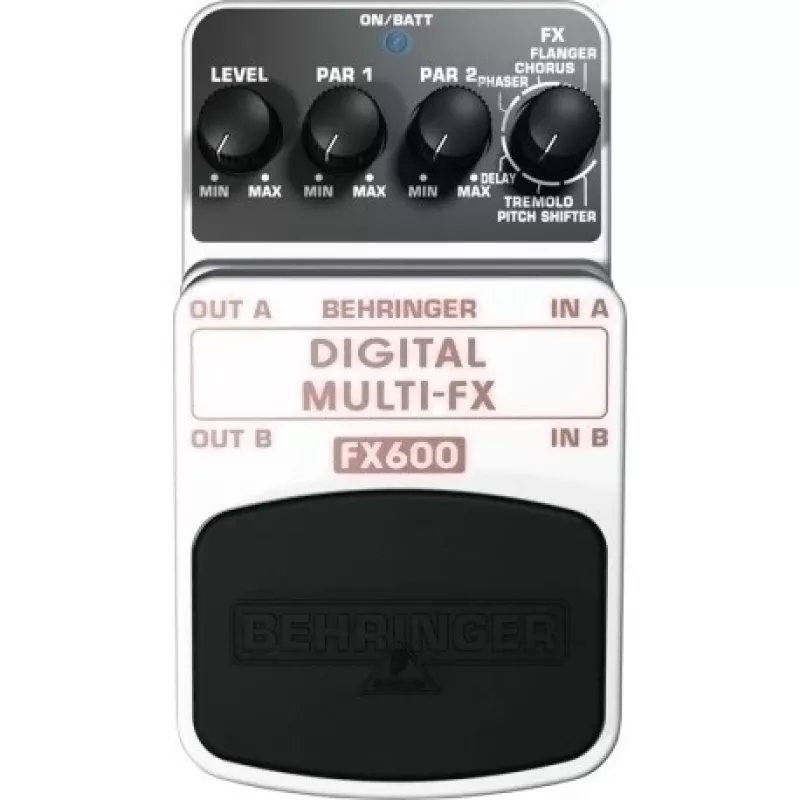 Efektų procesorius Behringer FX600 70 mm plotis 123 mm gylis 54 mm aukštis