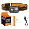 Kaktinė lempa Superfire HL23, 220 lm, USB-C įkrovimas, powerbank funkcija