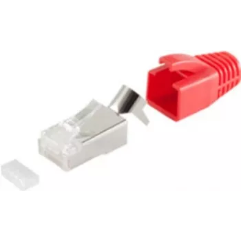 RJ45 kištukas ShiverPeaks BS72067-R raudonas