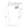 Gartraukis AKPO WK-4 BALMERA WL SLIM WHITE SEMI-MATTE T450 M3