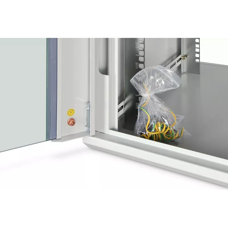 Sieninis stelažas DIGITUS Dynamic‑N 7U 19 colių 600x600 mm, nesurinktas, IP20, su užraktu