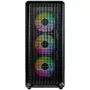 PC korpusas Montech X5 Midi Tower juodas ATX 3x140mm ventiliatoriai