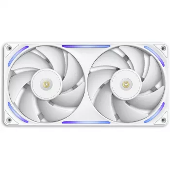 Kompiuterio korpuso ventiliatorius NZXT F240X 120 mm baltas, 1 vnt., 240×120×30 mm