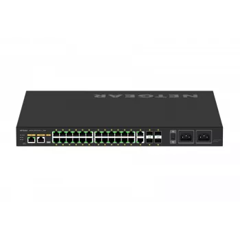 NETGEAR GSM4230UP valdomas L2/L3 Gigabit Ethernet jungiklis su PoE (10/100/1000), 1U, juodas