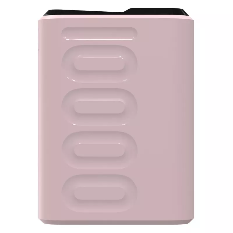 Nešiojama baterija RealPower PB-10000C PD+ 10000 mAh rožinė
