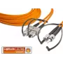 Lightwin Aukštos kokybės dvipusis LWL jungiamasis laidas, MM OM1, SC - ST (LDP-62 SC-ST 10.0)