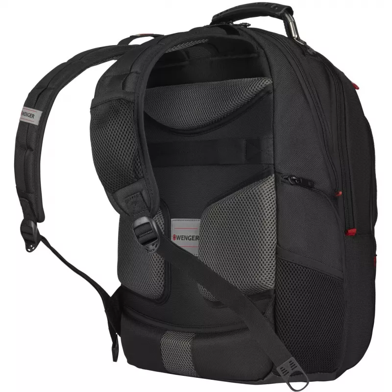 Wenger Pegasus Deluxe – kuprinė nešiojamam kompiuteriui – 40,6 cm – 35,60 cm (14 inch) – 40,60 cm (16 inch) – juoda (606492)