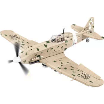 Konstruktorius Cobi Macchi C.202 Folgore modelis 5760 – pastatomas lėktuvo modelis iš kaladėlių