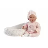 Lėlė Llorens Mimi Baby 42 cm – tikroviškas veidas, juokiasi, minkštas kūnelis