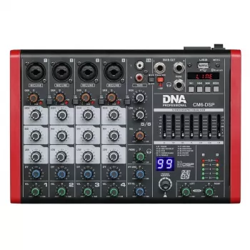 Mikšeris DNA CM6-DSP USB MP3 Bluetooth